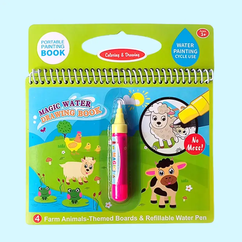 Mess-Free Water-Reveal Activity Pad - Image 6